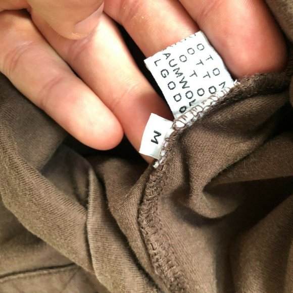 TINCATI Coffee Brown Polo Shirt Pullover, 100% Cotton (Italian), Size Medium - Picture 9 of 16